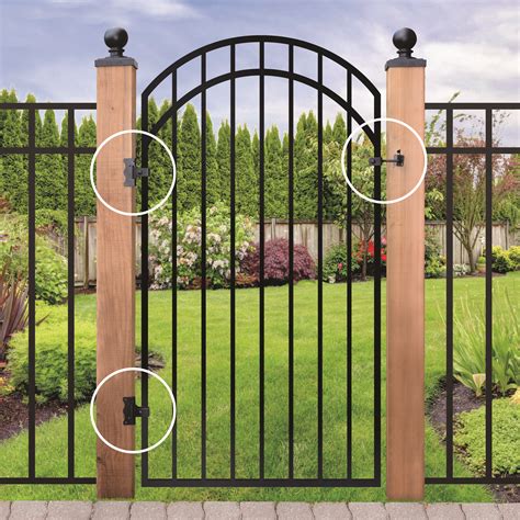 Nuvo Iron Gate Hardware Kit Galvanized Steel - Xtreme eDeals