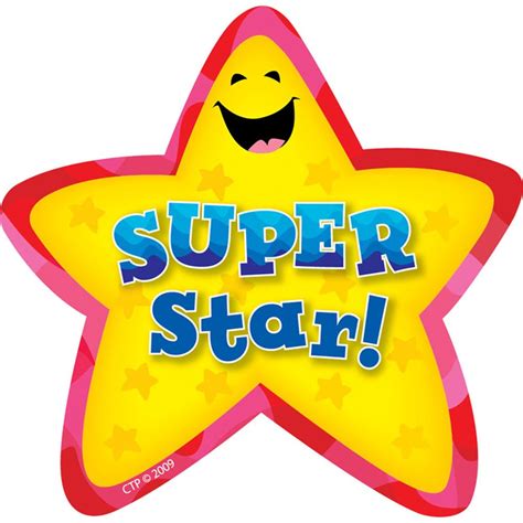 Super Star! Star Badges, 36/pkg - CTP1070 | Creative Teaching Press ...