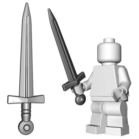 Custom LEGO Weapon of the Week - Arming Sword - BrickWarriors