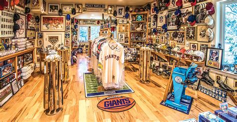 Sports Memorabilia Man Caves