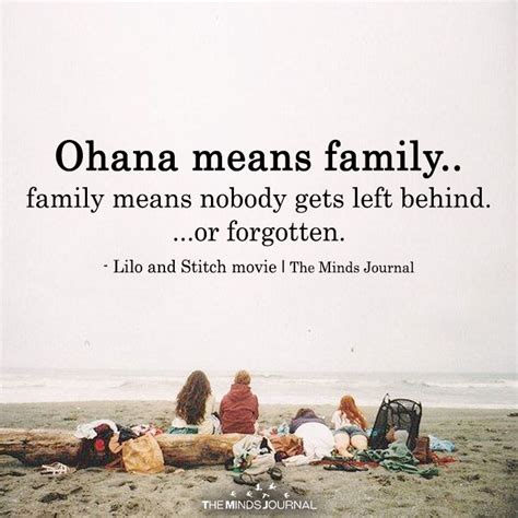 Ohana Means Family | Ohana means family, Family quotes, True quotes about life