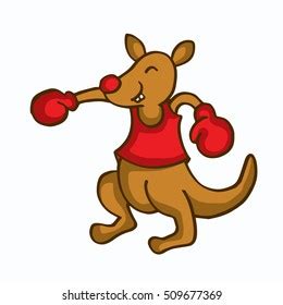 Cartoon Kangaroo Boxing Funny Collection Stock Vector (Royalty Free) 509677369 | Shutterstock