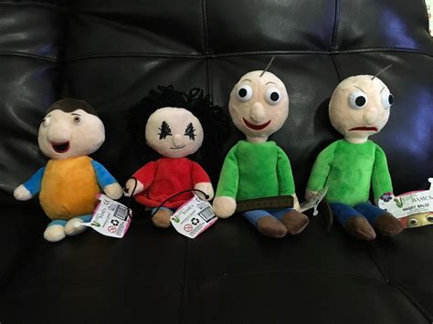 I finally got my plushies after 63 days! : r/BaldisBasicsEdu