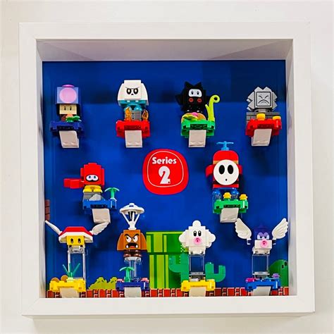 Display Frame Case For Lego Super Mario Series 2 Minifigures | Etsy