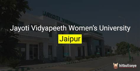 Jayoti Vidyapeeth Women’s University Jaipur - Admissions, Courses and Eligibility Criteria