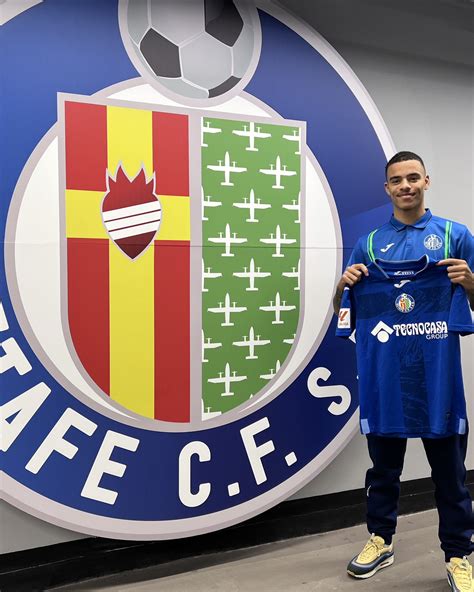 Mason Greenwood pictured in Getafe kit for the first time and gets new ...