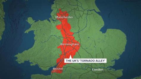 Birmingham is a UK 'tornado hot spot' | ITV News Central