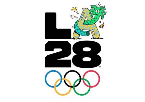 Los Angeles Olympics 2028 Gets A New Logo - Bold Outline : India's leading Online Lifestyle ...