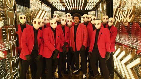 Why The Weeknd’s Dancers Had Bandages on Their Faces During the Super ...