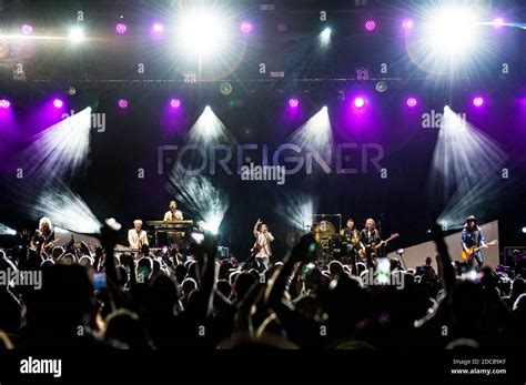 Foreigner Live in Concert Stock Photo - Alamy