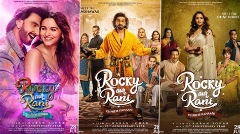 Agency News | New Posters From Ranveer Singh–Alia Bhatt’s Rocky Aur Rani Kii Prem Kahaani Are ...