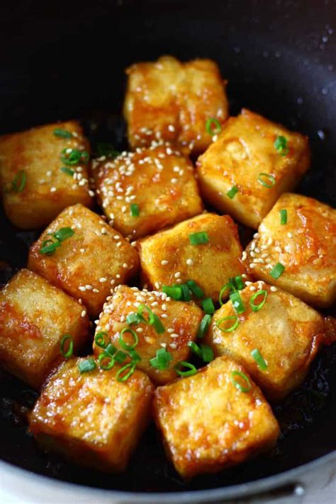 Spicy Tofu (Vegan + Gluten-Free) - Rhian's Recipes