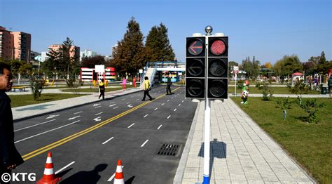 Parque Infantil de Tráfico de Pyongyang | KTG® Tours | Corea del Norte