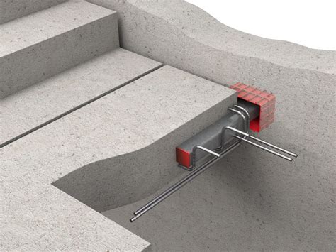 TSS and RVK Precast Concrete Stair Landing Connectors