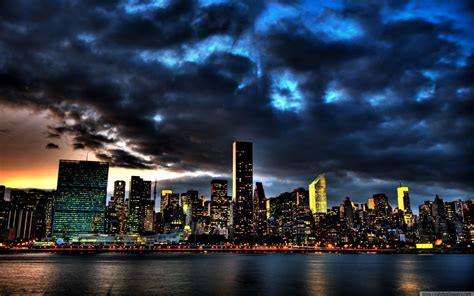 Cloudy City Wallpapers - Top Free Cloudy City Backgrounds - WallpaperAccess