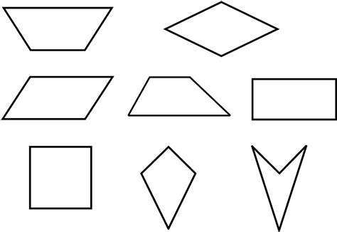 Non Regular Quadrilateral