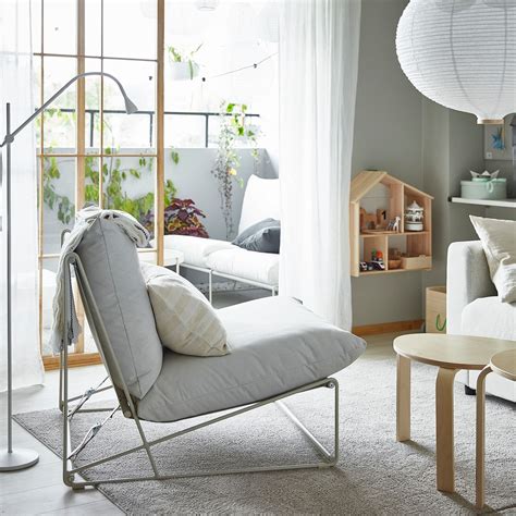 HAVSTEN Chair, in/outdoor - beige - IKEA | Cushions on sofa, Outdoor seat pads, Ikea
