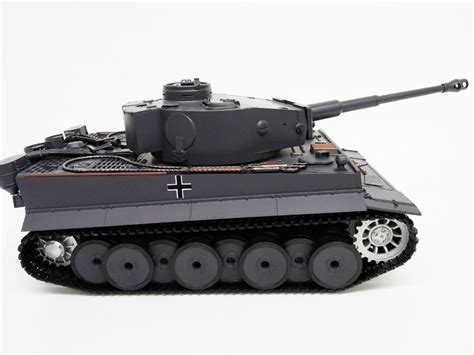 Taigen Tiger 1 Early Version (Plastic Edition) Infrared 2.4GHz RTR RC Tank 1/16th Scale (GREY)