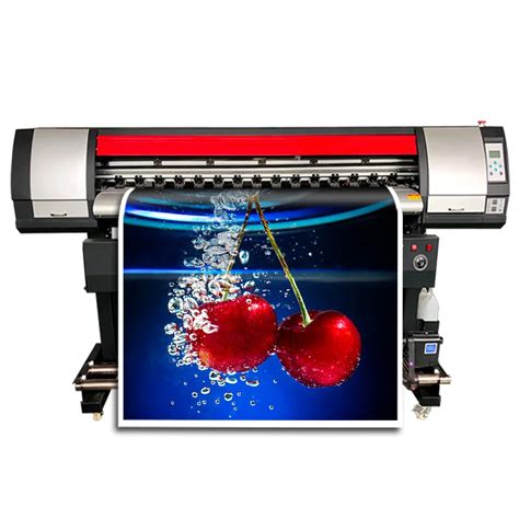 6ft/1.8m Large Format Printing Machine With 1440 High Resolution Adopt Single Xp600 Printhead ...