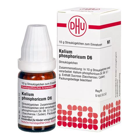 Kalium Phosphoricum D 6 Globuli 10 g – Apotheke.de