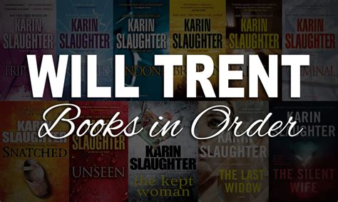 Will Trent Series in Order by Karin Slaughter [All 11 Books]