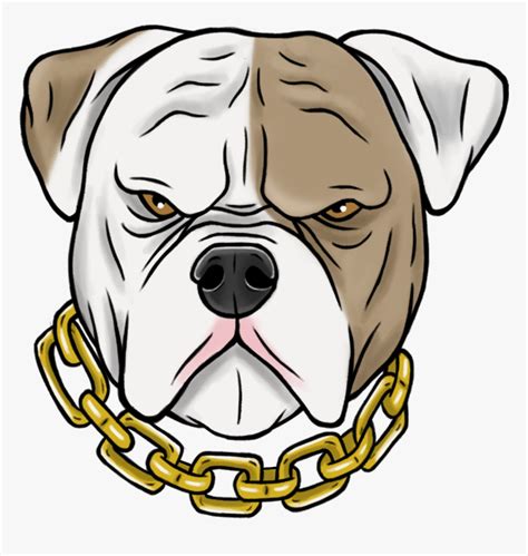 Mad Clipart Bulldog - Mad American Bulldog Illustration, HD Png ...