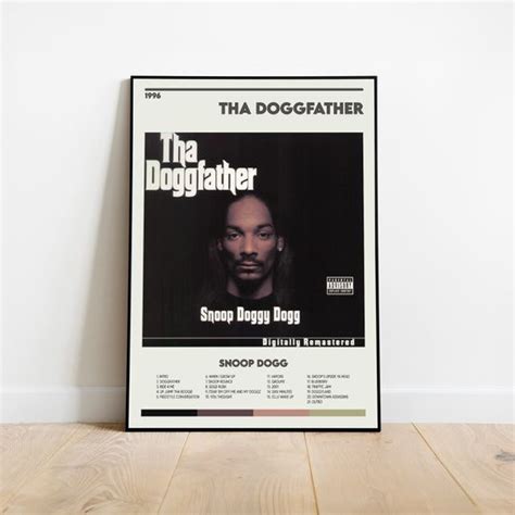 Snoop Dogg Tha Doggfather Album Cover Poster Entworfen Und Verkauft Von ...