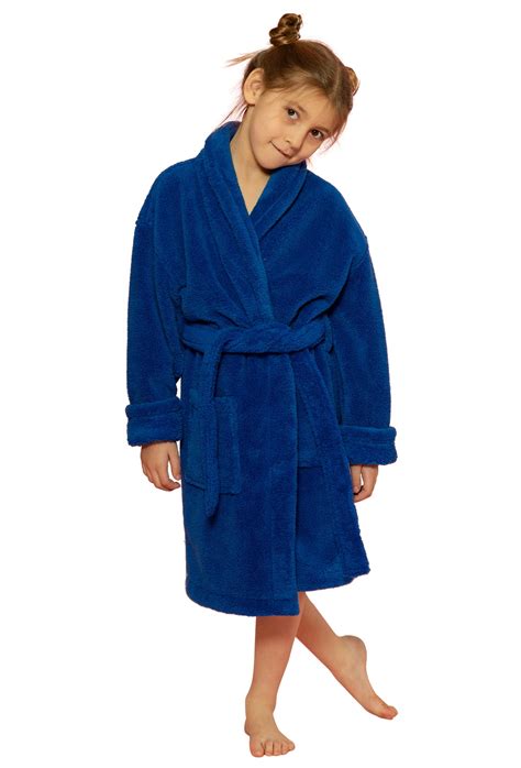 Kids Robe 100% Microfleece for Girls. Soft & Cozy Plush Bathrobe - Walmart.com