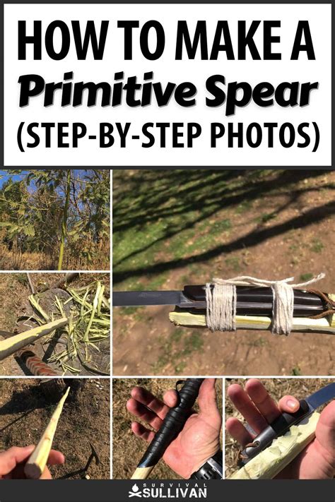 How To Make a Primitive Spear (Step-by-Step Photos)