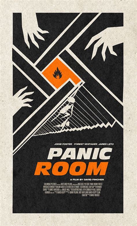 Panic Room - movie poster - Romain Livio Bernardo | Gothic movies ...