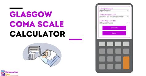 Glasgow Coma Scale Calculator Online