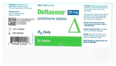 Deltasone (Sonoma Pharmaceuticals, Inc.): FDA Package Insert, Page 3