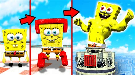 GTA 5 - SPONGEBOB zu SPONGEBOB GOTT upgraden!! - YouTube