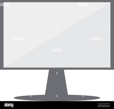 Isolated computer screen icon on a white background - Vector Stock Vector Image & Art - Alamy