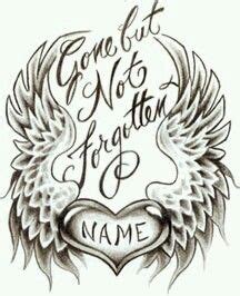 Gone but not forgotten | tattoo | Pinterest