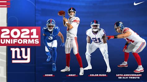 New York Giants To Wear Super Bowl XLVI Uniforms, New White Pants In 2021 – SportsLogos.Net News