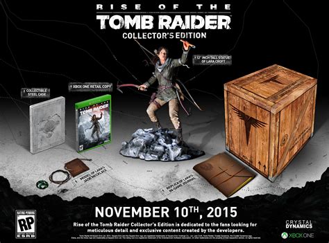 Rise of the Tomb Raider Xbox One Collector's Edition will run you $150 | VG247