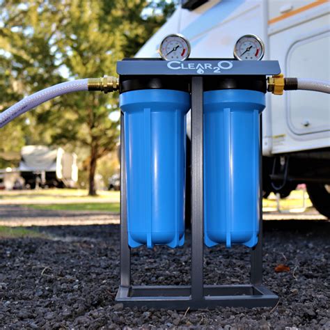 CLEAR2O® RV DUAL CANISTER WATER FILTRATION SYSTEM - CDC200