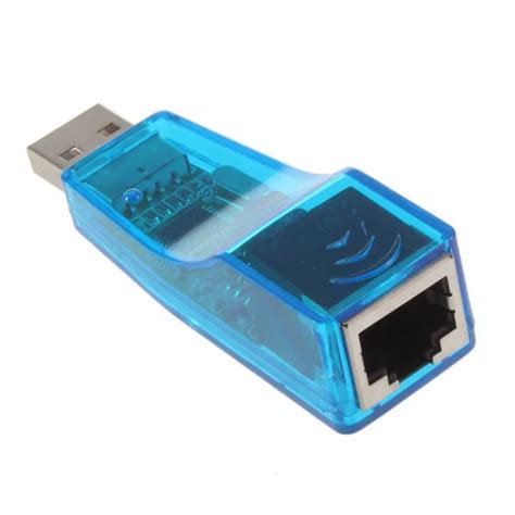 Wireless Usb Adapter 2.0 Lan To Usb Converter Rj45 Ethernet 10/100mbps ...