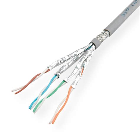 ROLINE S/FTP Cable Cat.6A (Class EA), Stranded, 300 m - SECOMP ...