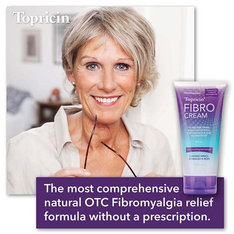 Buy Topricin FIBRO Pain Relieving Cream (6 oz) – Rapid Relief For Fibromyalgia with Patented ...