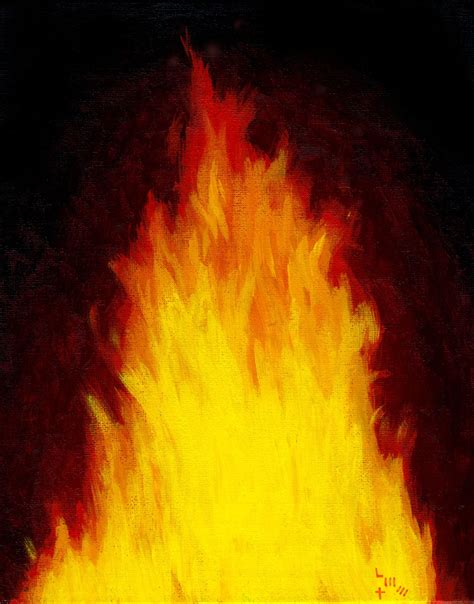 painting flames with acrylic - Google Search | Fire painting, Fire drawing, Fire art