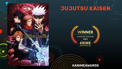 AA21 Winners - Anime of the Year - JJK - 16x9 - Anime Trending | Your ...