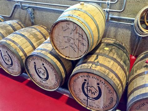 Visiting the New High West Whiskey Distillery