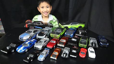 Fast And Furious Cars Collection - Jada Toys - YouTube