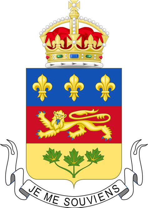 Coat of Arms of Quebec image - Free stock photo - Public Domain photo ...