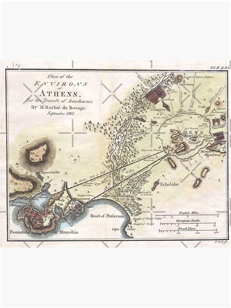 "Map of the City of Athens in Ancient Greece" Poster for Sale by ClassicalGreece | Redbubble