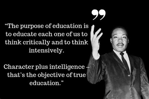 The Best Martin Luther King Quotes On Education - Home, Family, Style ...