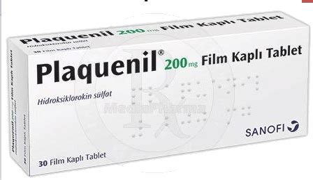 PLAQUENIL 200MG 30 FILM-COATED TABLETS | SANOFI - TownDrugStore