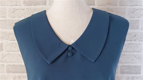 ♥ Tips for sewing a stylish collar / Sewing tutorial and technique - YouTube